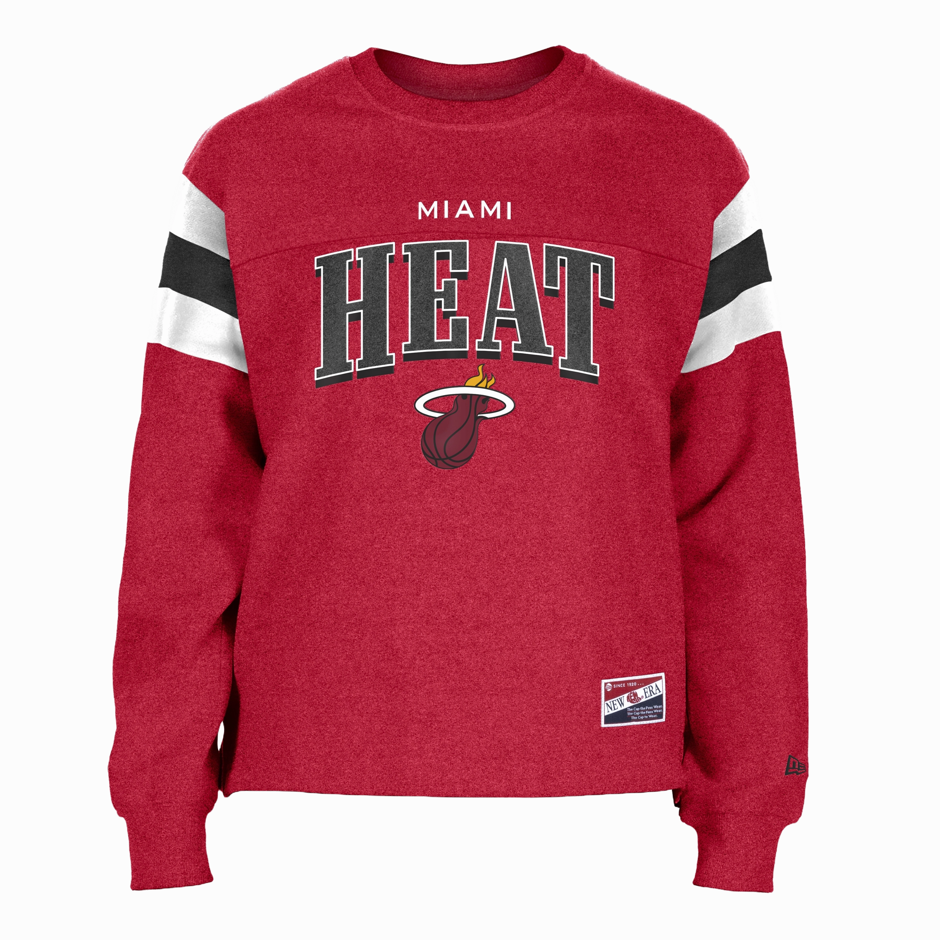 New Era Miami HEAT Red Women's Crewneck