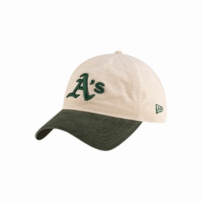 New Era Oakland Athletics 9TWENTY - Ivory/Dark Green