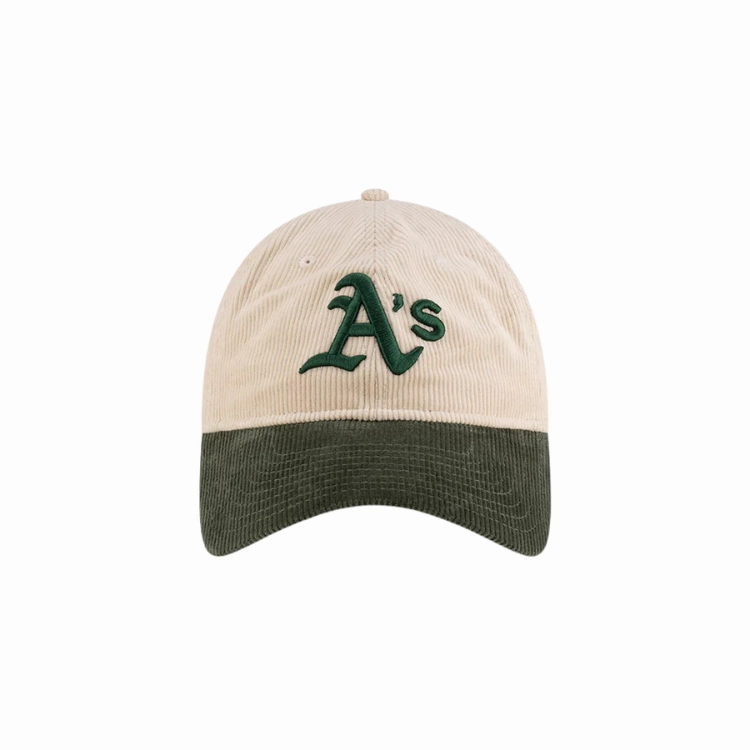 New Era Oakland Athletics 9TWENTY - Ivory/Dark Green