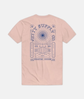 Oceanus Tee - Peach