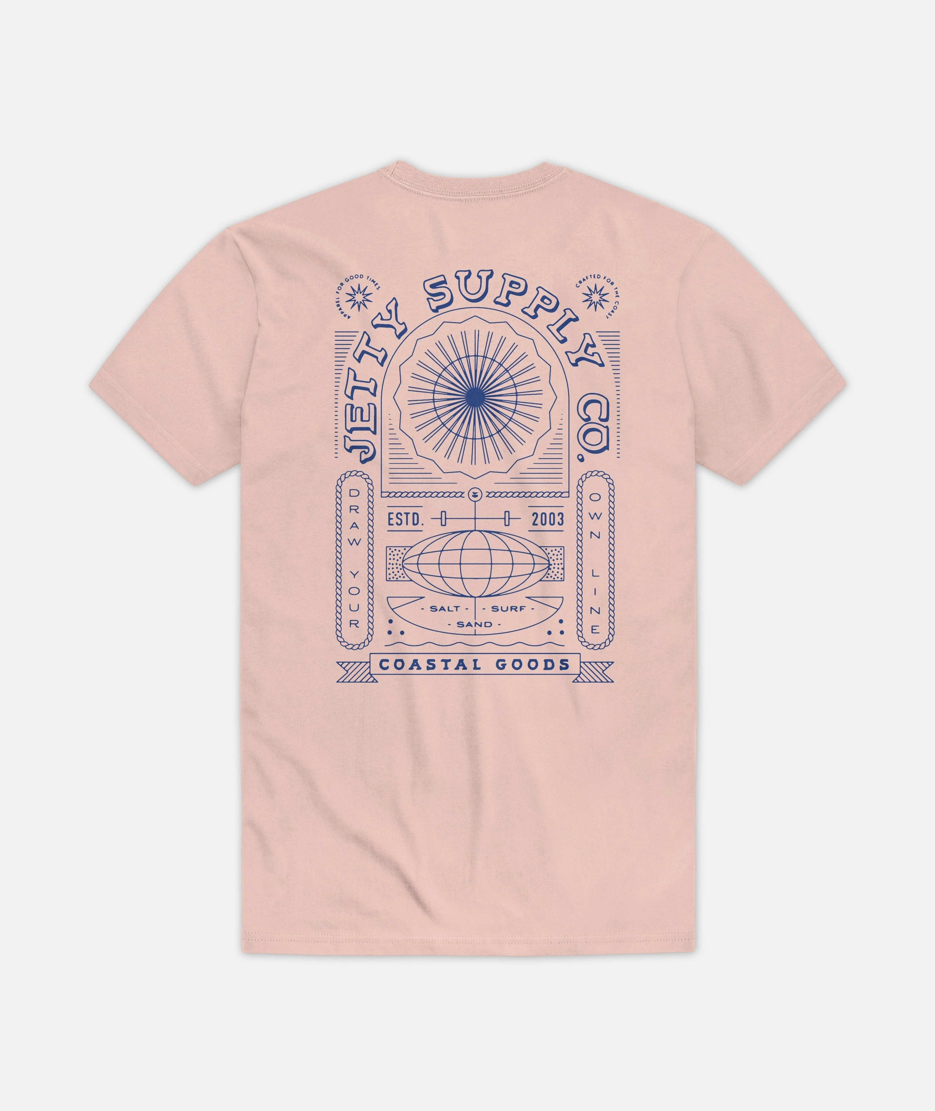 Oceanus Tee - Peach