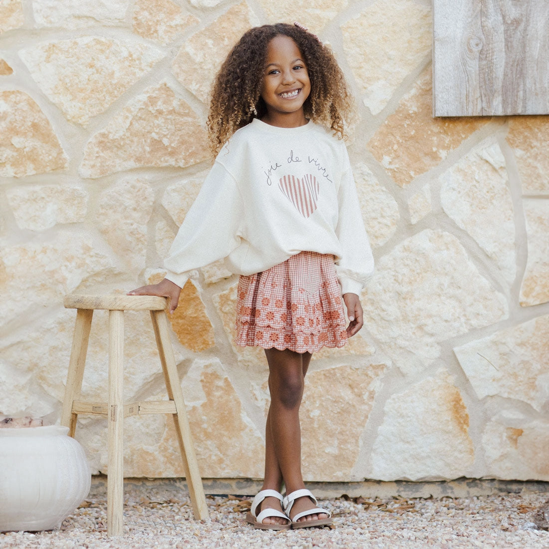 Oversized Sweatshirt - Joie De Vivre