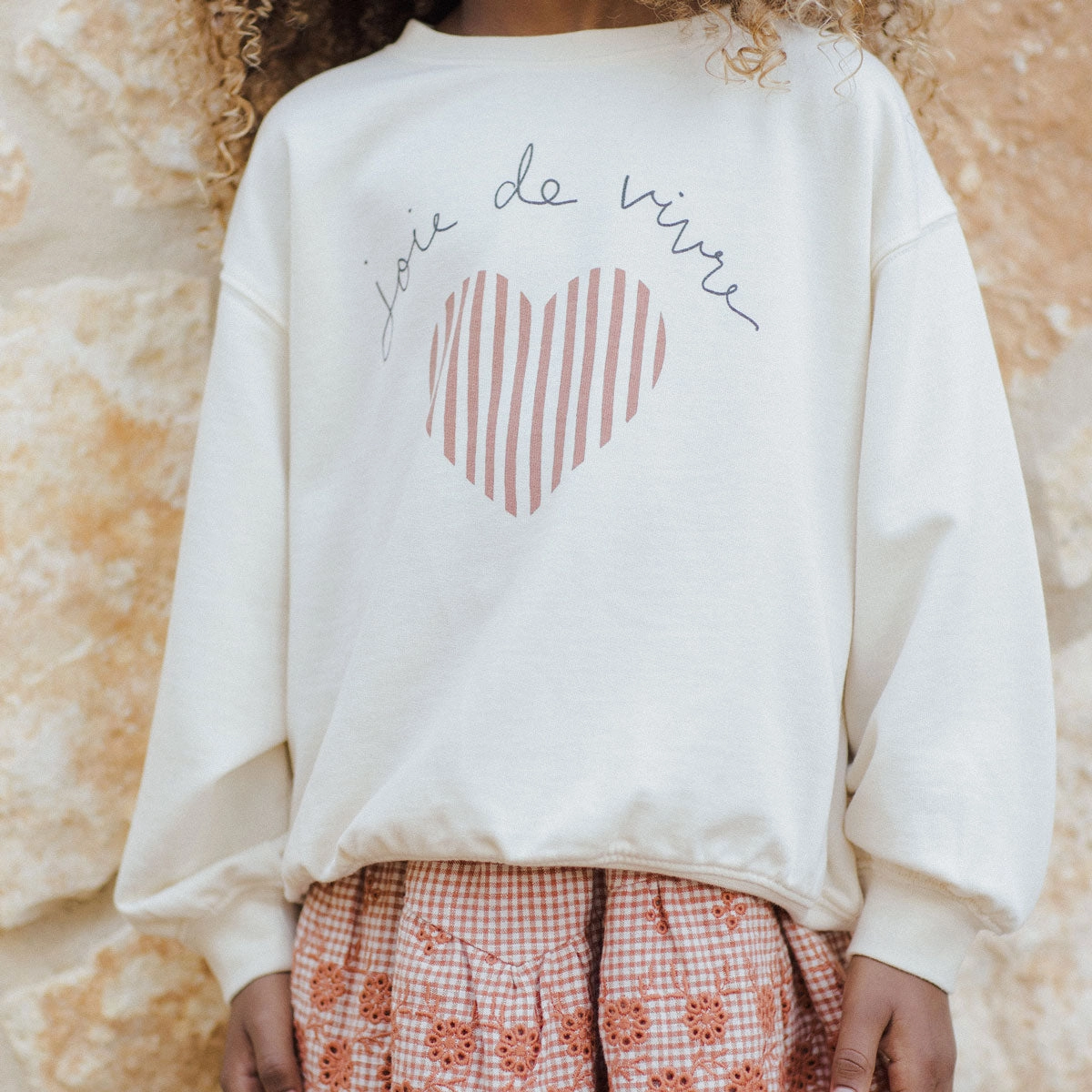 Oversized Sweatshirt - Joie De Vivre
