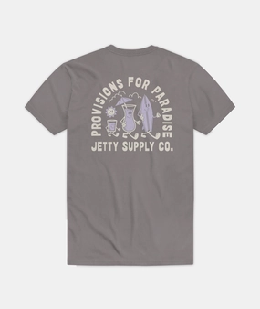 Paradise Pals Tee - Grey