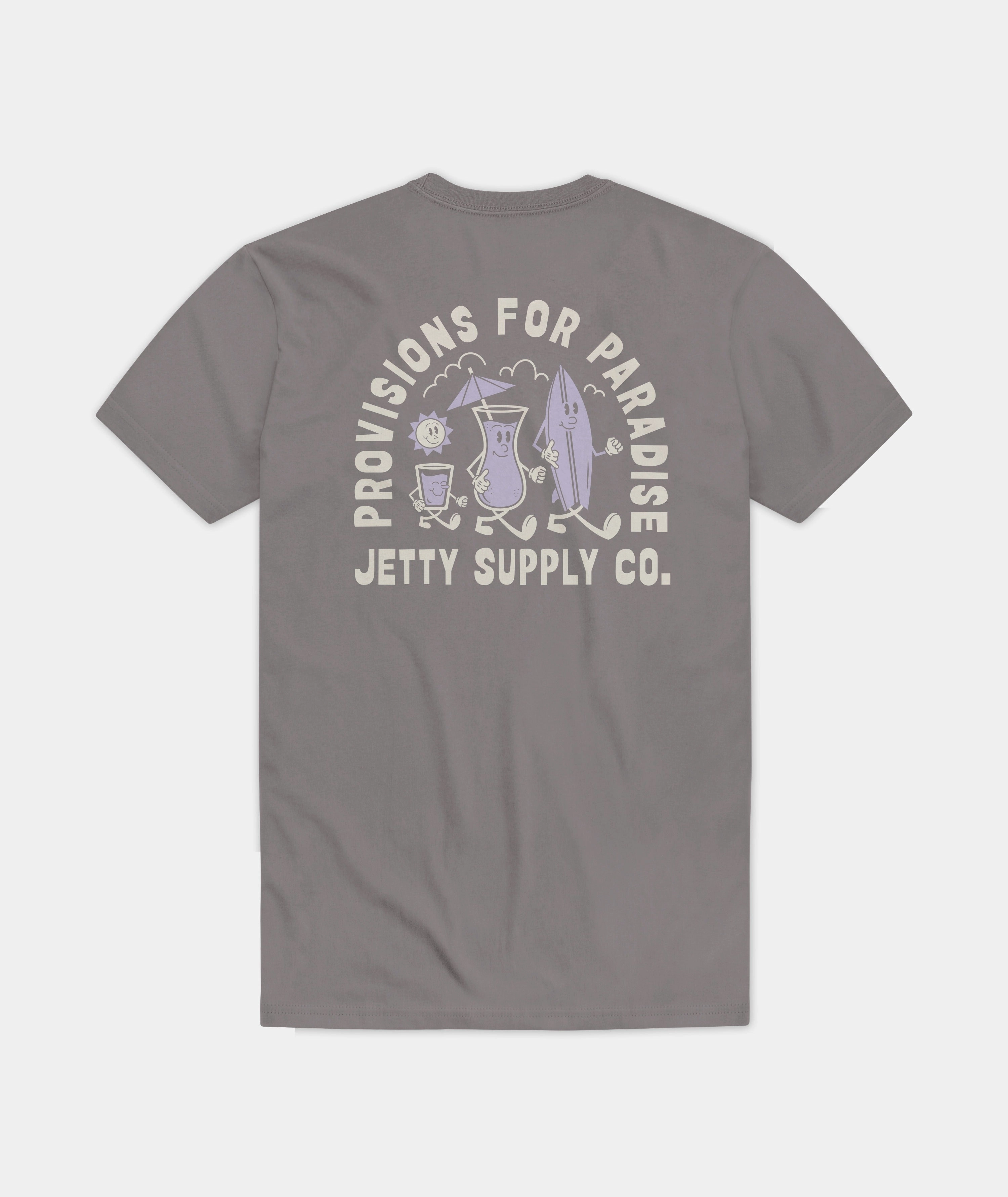 Paradise Pals Tee - Grey