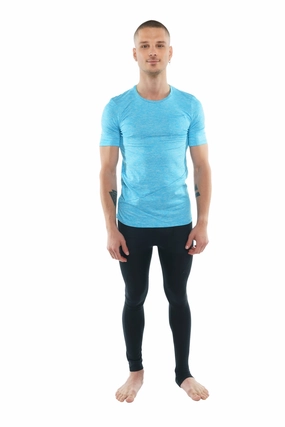 Perfect Pocket Crew-Neck Tee (Coral Heather)
