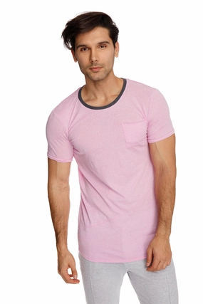 Perfect Pocket Crew-Neck Tee (Iris Slub)