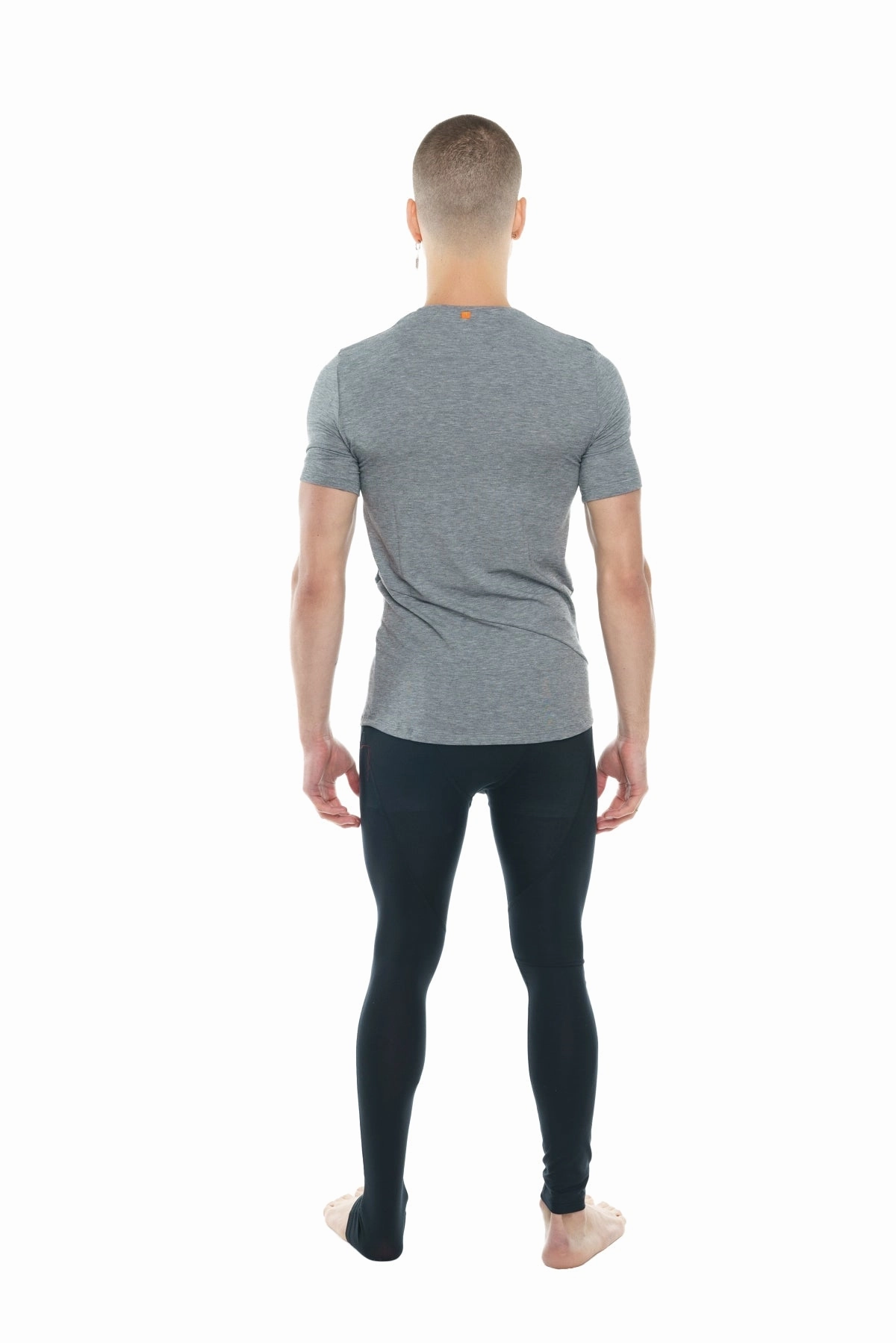 Perfect Pocket Crew-Neck Tee (Steel Heather)