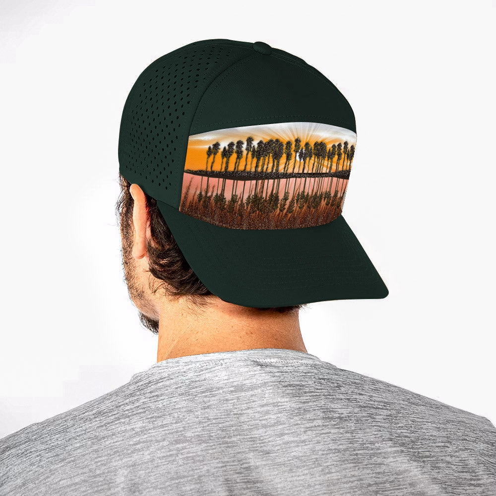 Performance Snapback | Everglades | Dark Green