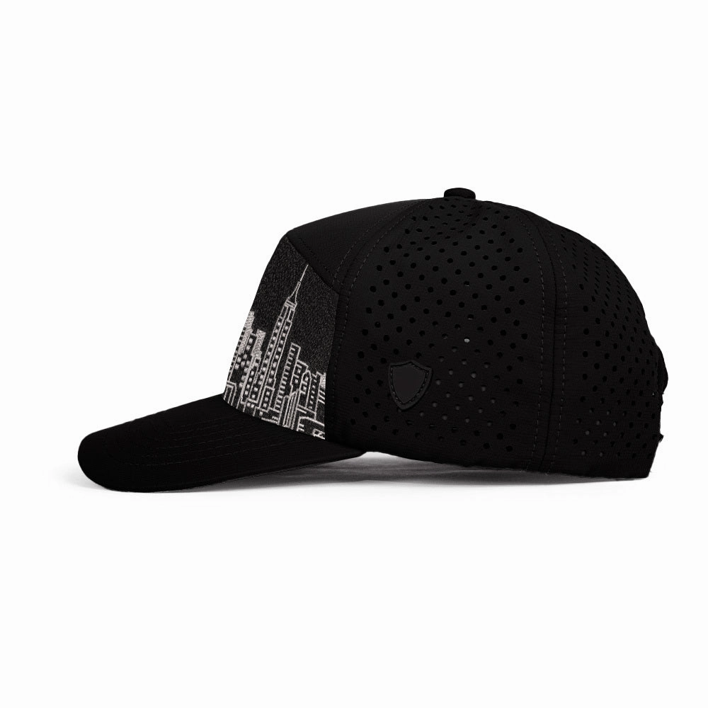 Performance Snapback | Midnight Skyline | Black