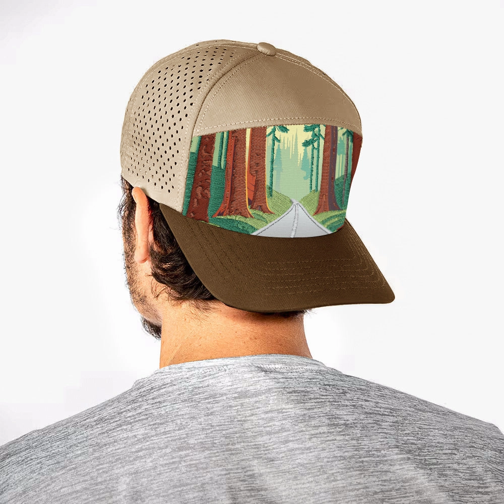 Performance Snapback | Redwood Peaks | Khaki