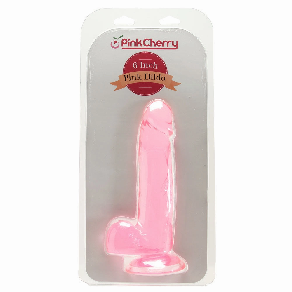 PinkCherry 6 Inch Pink Dildo