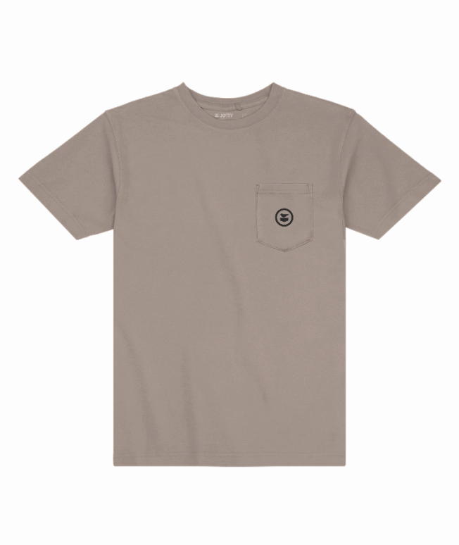 Pocket Otis Tee - Cinder