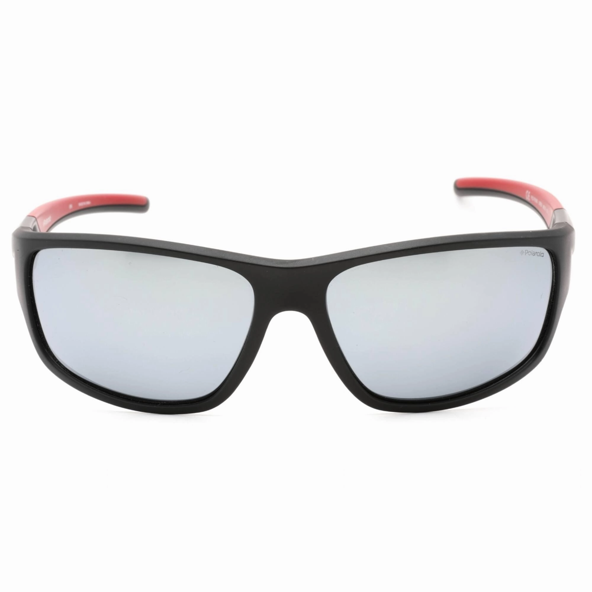 Polaroid Core Men's Sunglasses - Black/Red Plastic Full Rim Frame | Pld 7010/S 0OIT 00