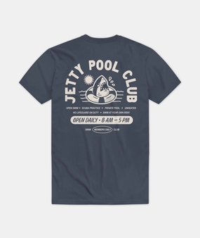Pool Club Tee - Navy