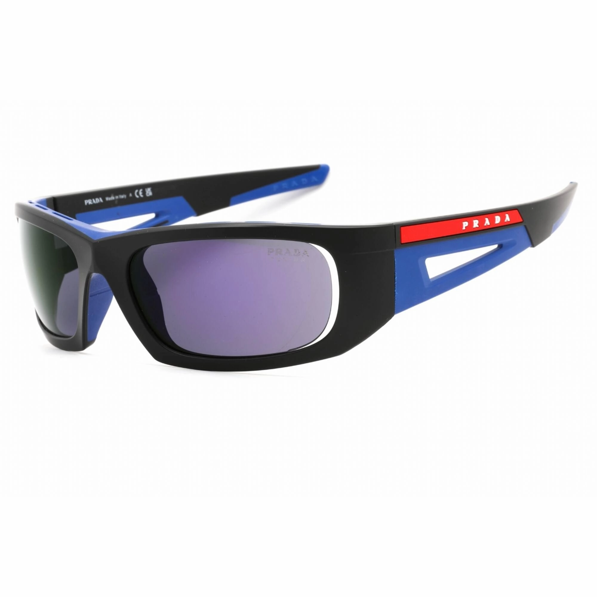 Prada Sport Men's Sunglasses - Blue Multilayer Tuning Lens Plastic | 0PS 02YS 16G05U
