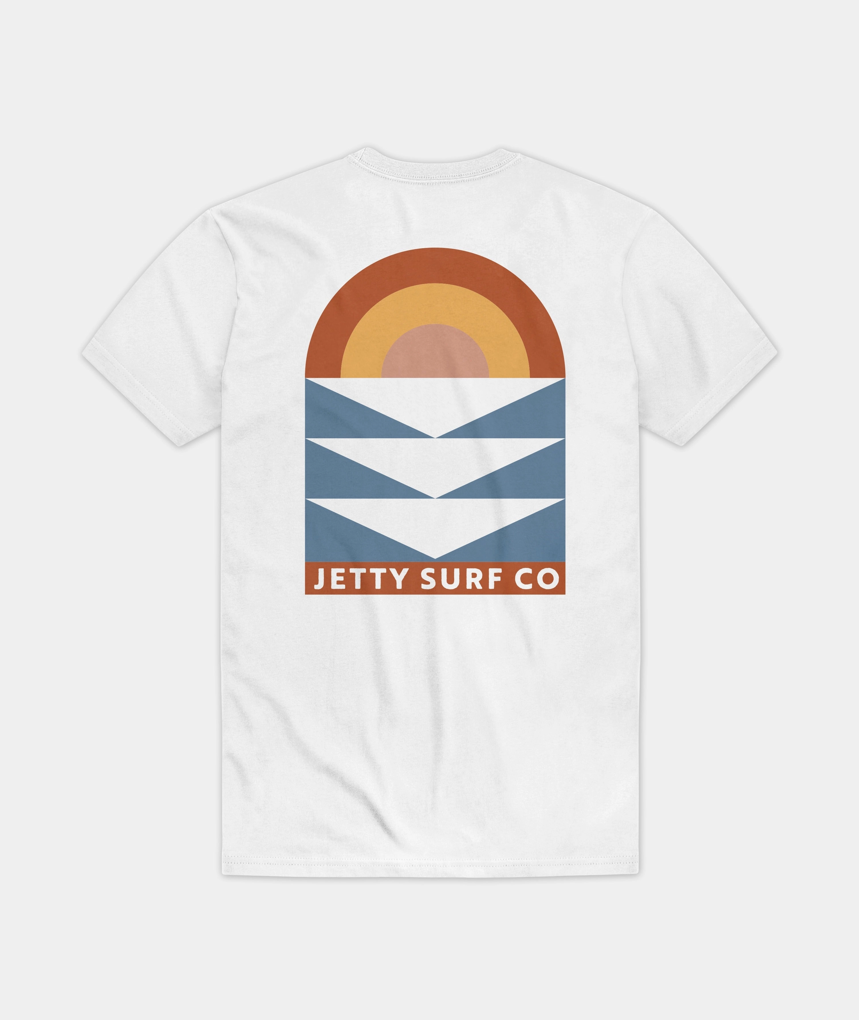 Prism Pocket Tee - White
