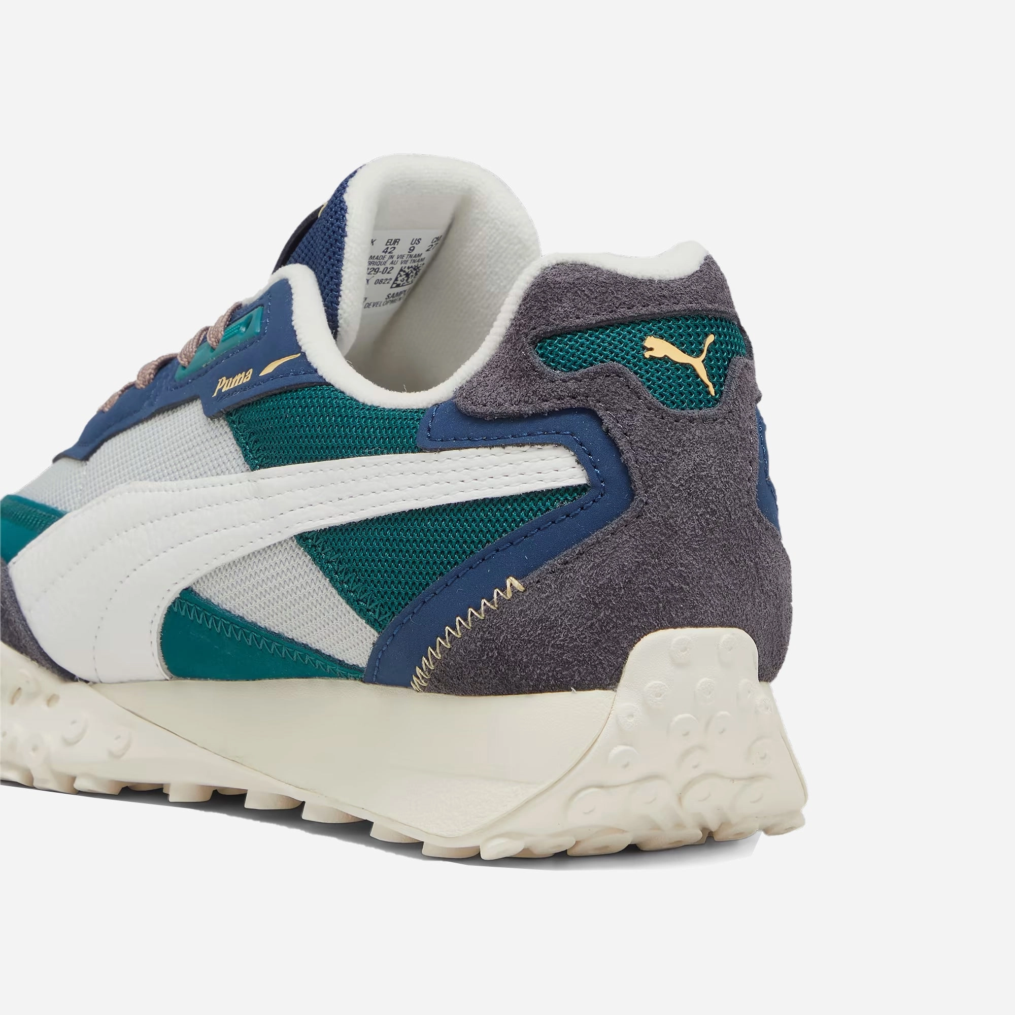 Puma | BLKTOP RIDER PRM  { ASH GREY/MALACHITE