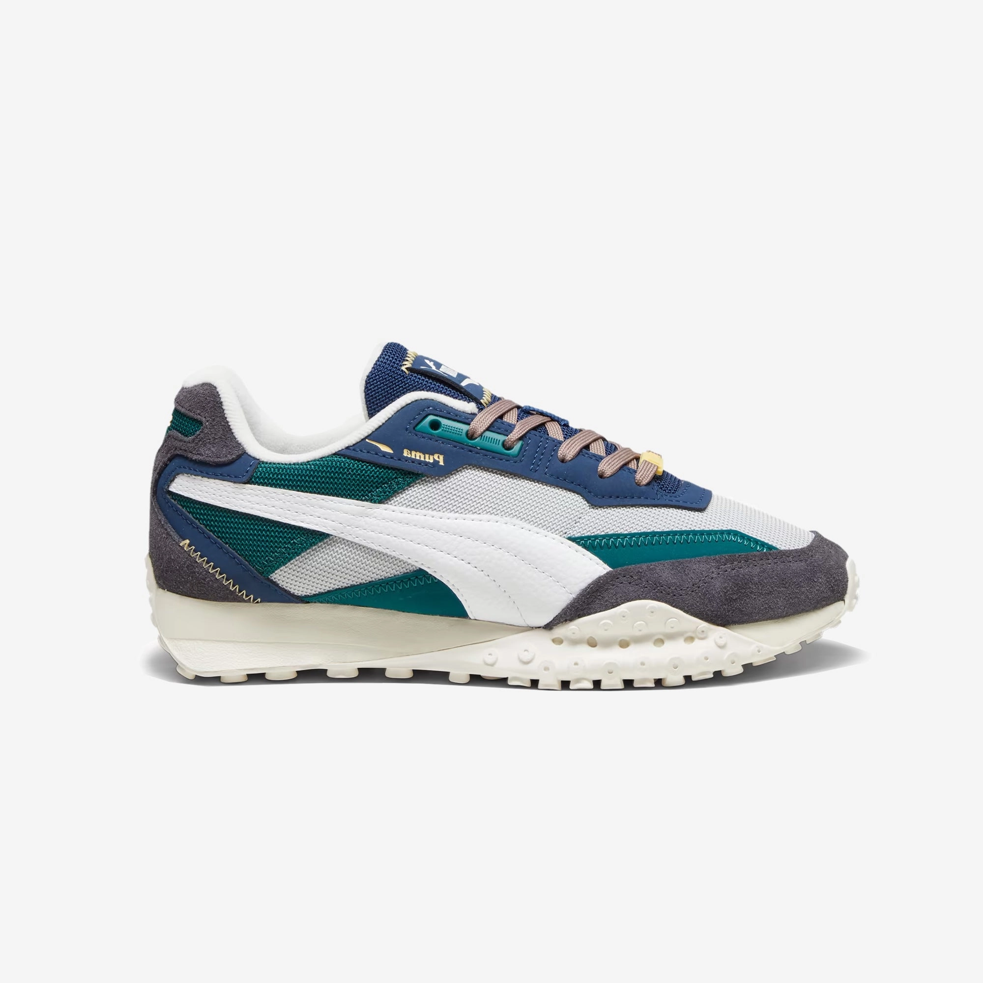 Puma | BLKTOP RIDER PRM  { ASH GREY/MALACHITE