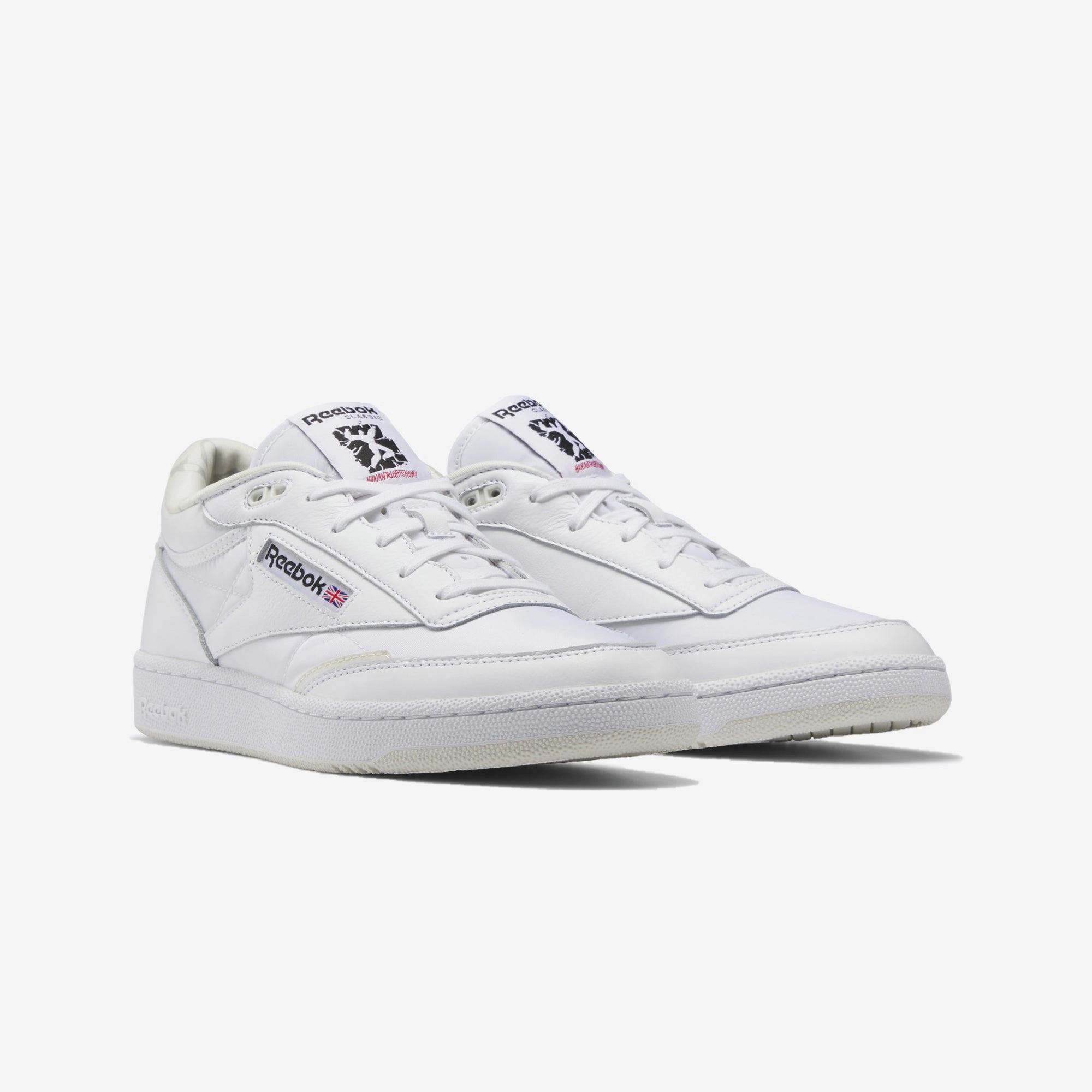 Reebok | CLUB C 85 MID II  { WHITE/MORNING FOG