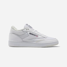 Reebok | CLUB C 85 MID II  { WHITE/MORNING FOG