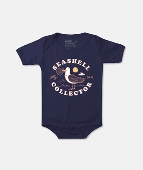 Shell Collector Bodysuit - Navy