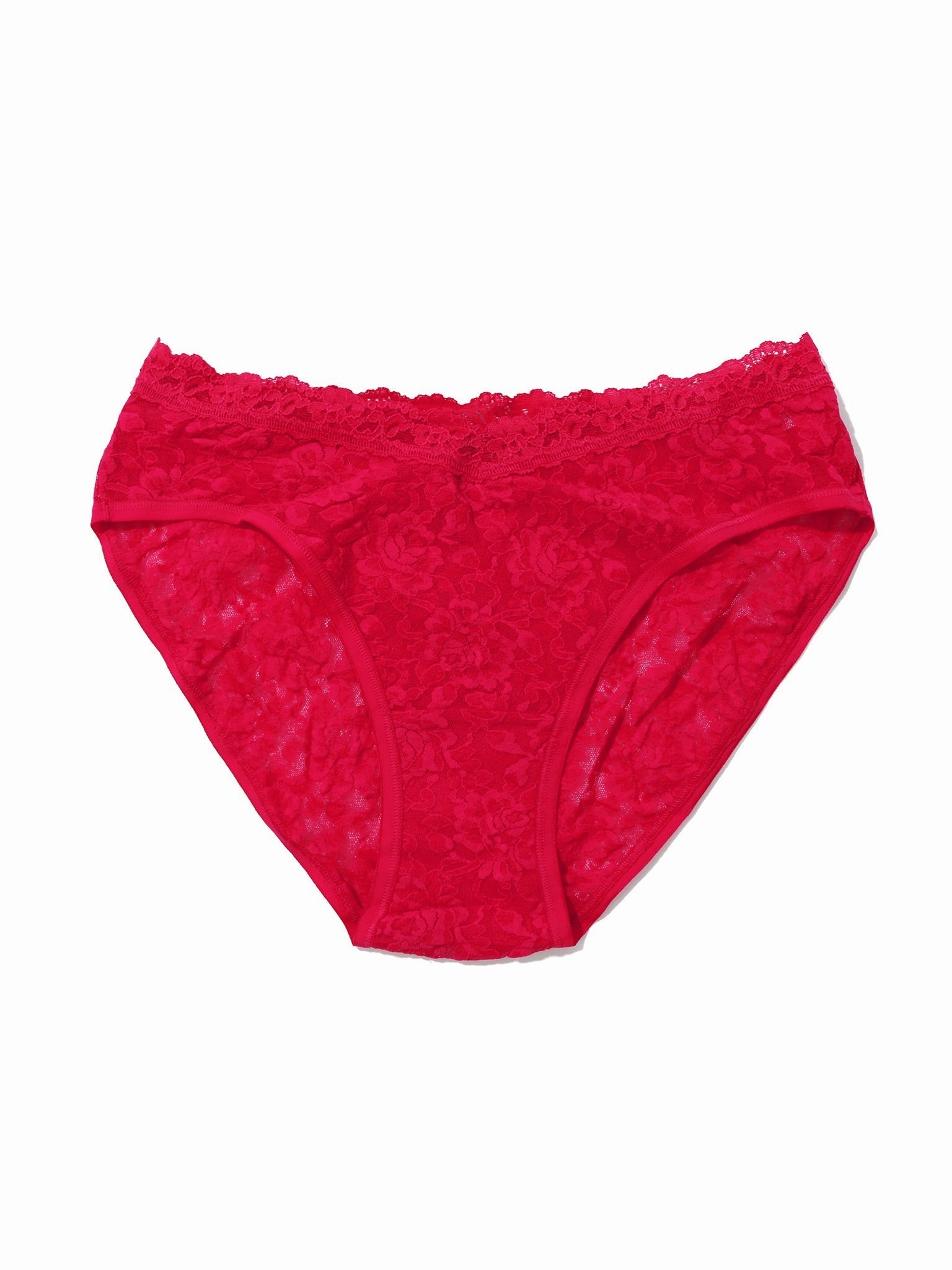 Signature Lace® V-Front High Cut Brief Beet Juice Red Sale