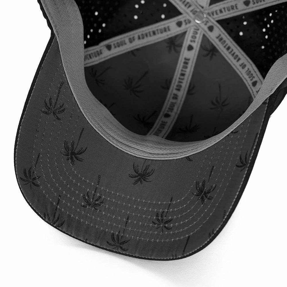 Special Edition Performance Snapback | Florida Flag Palm Tree | Blackout