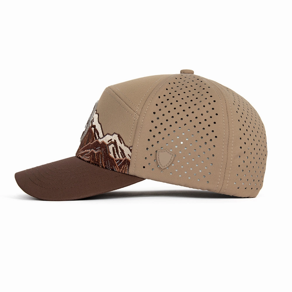 Special Edition Performance Snapback | Mountain Day | Khaki/Brown