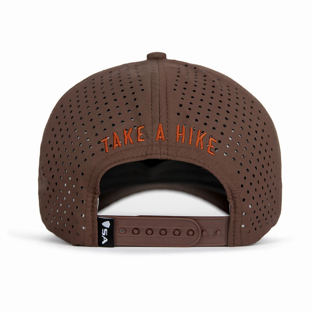 Special Edition Performance Snapback | Take a Hike | Brown