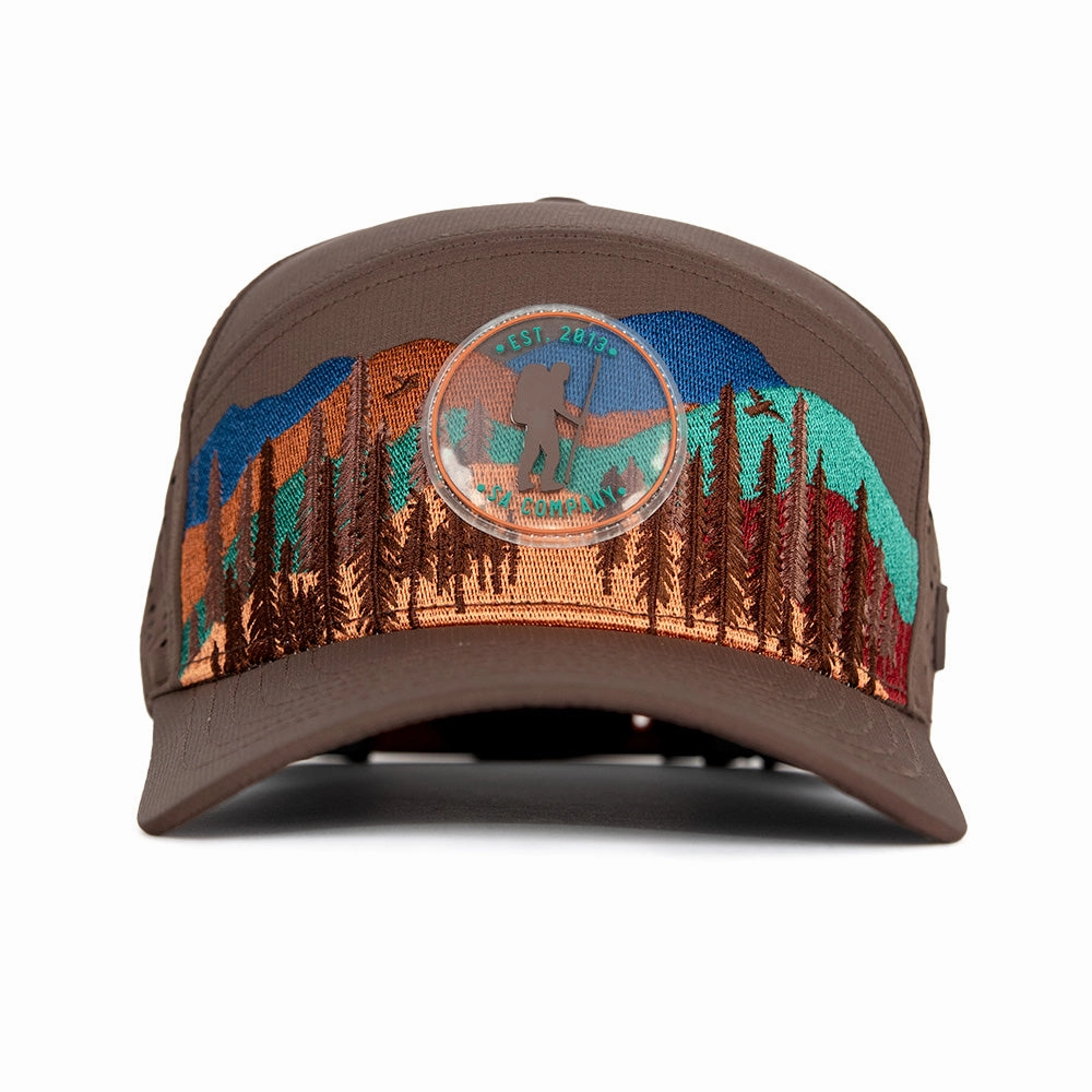 Special Edition Performance Snapback | Take a Hike | Brown