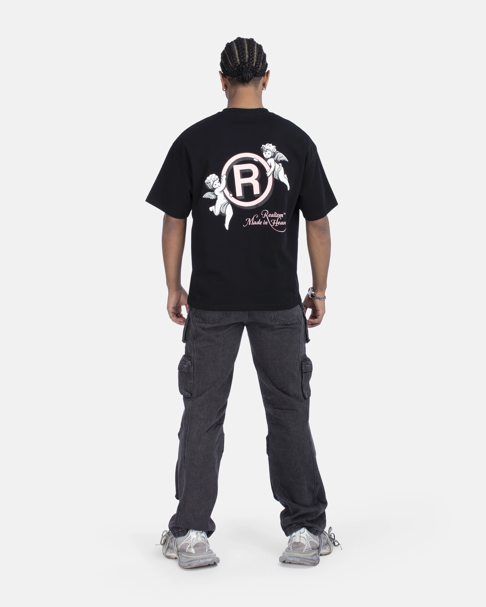 SSS REALISM MADE IN HEAVEN TEE BLACK