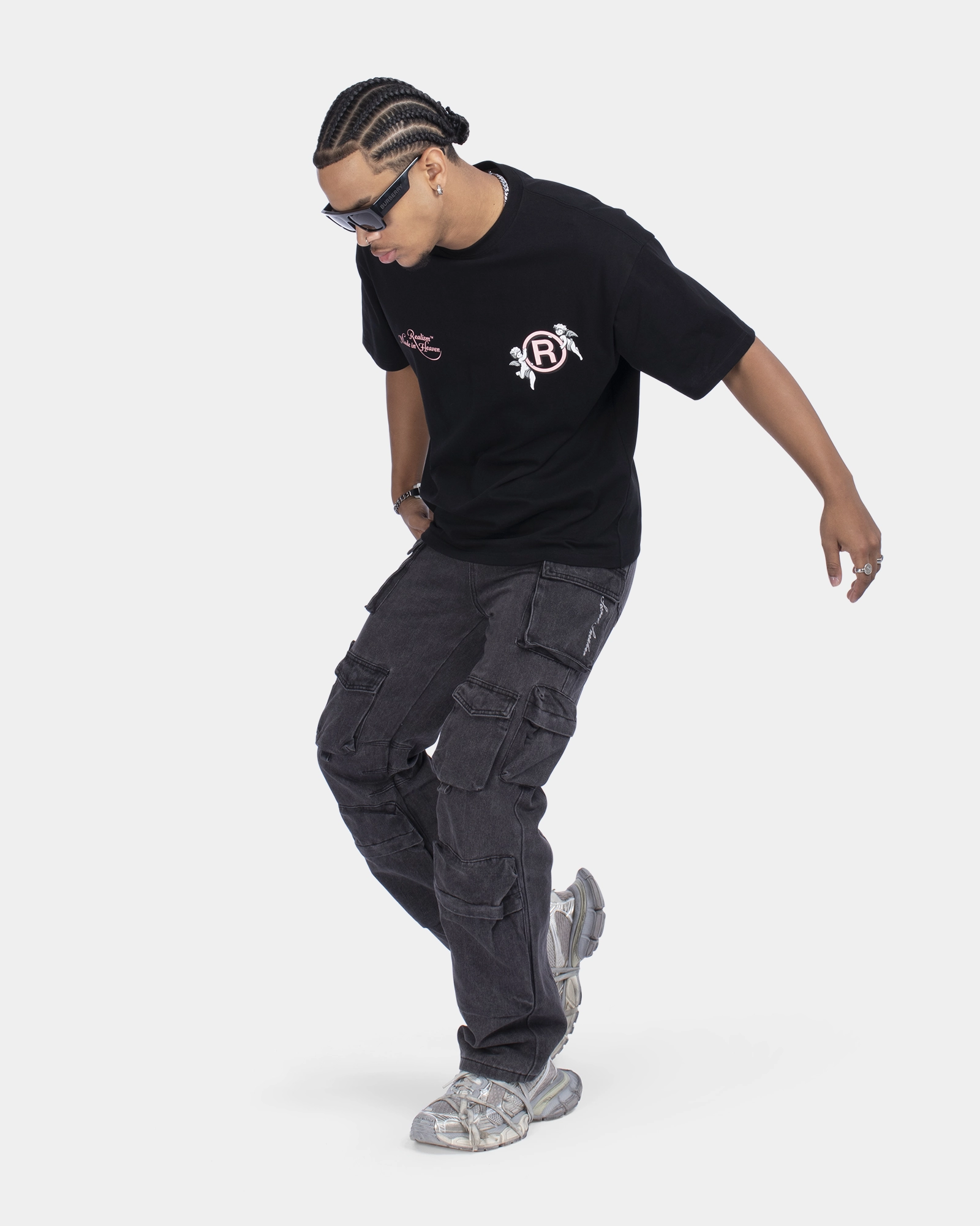 SSS REALISM MADE IN HEAVEN TEE BLACK