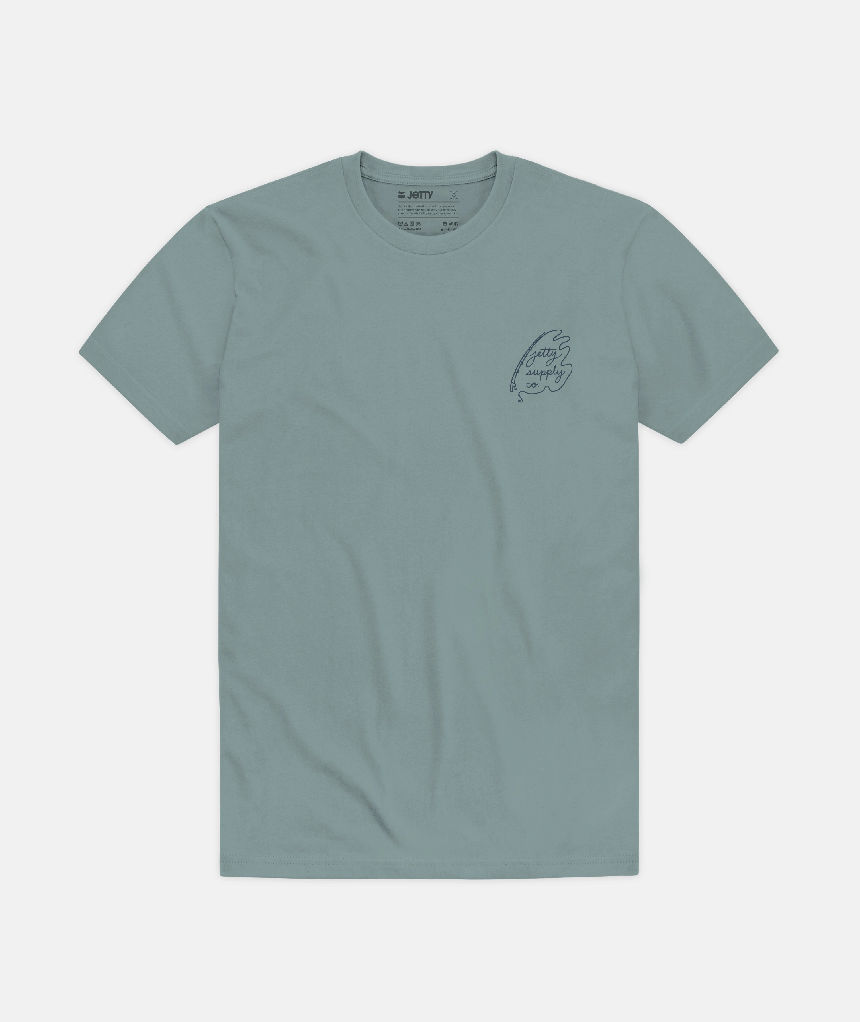 Striper Tee - Teal
