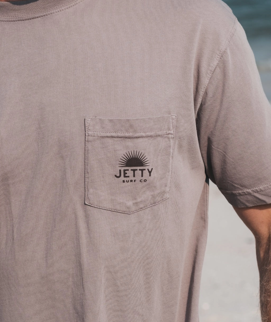 Sunbeam Pocket Tee - Cinder