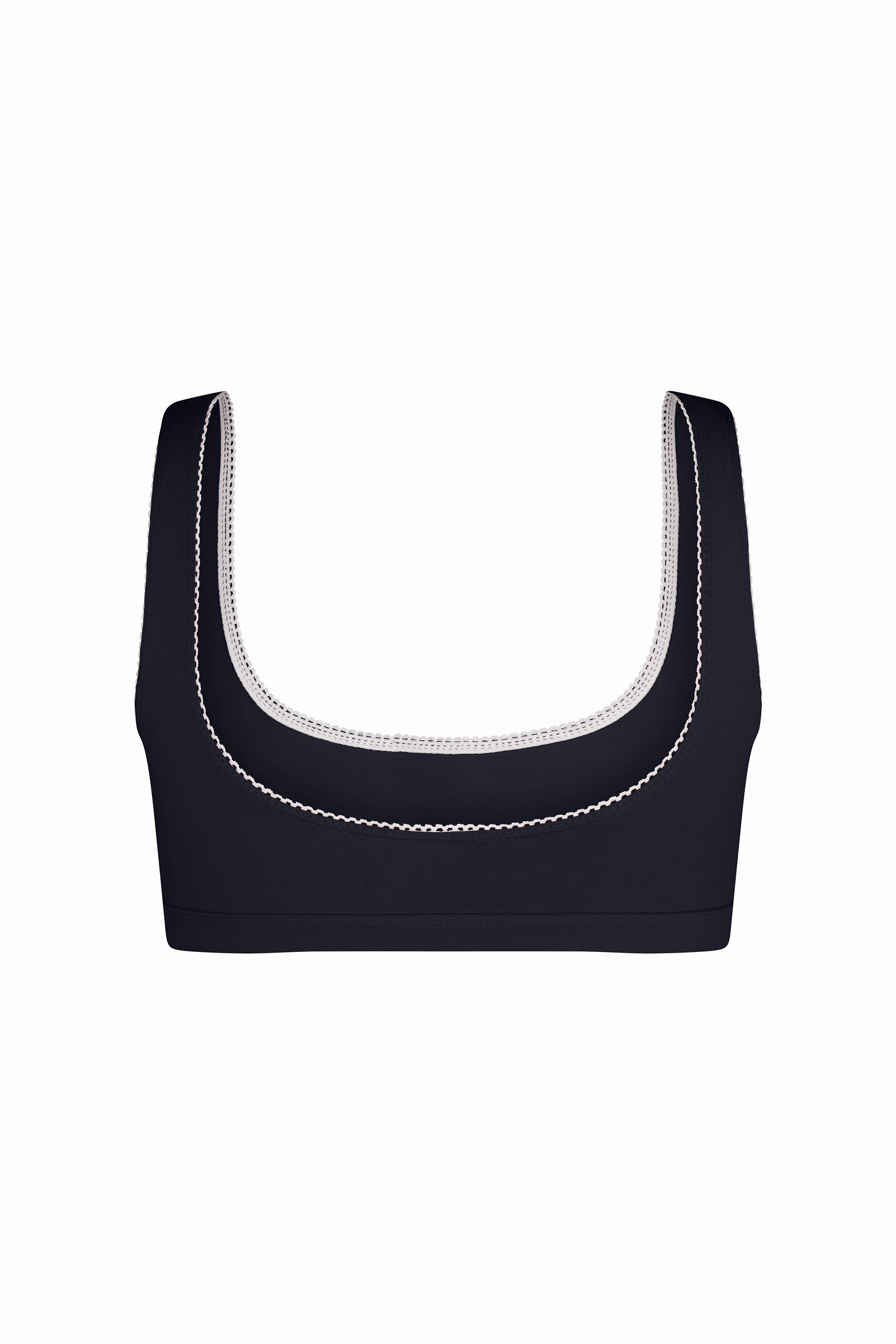 SUPPORT COTTON BRA IN NAVY