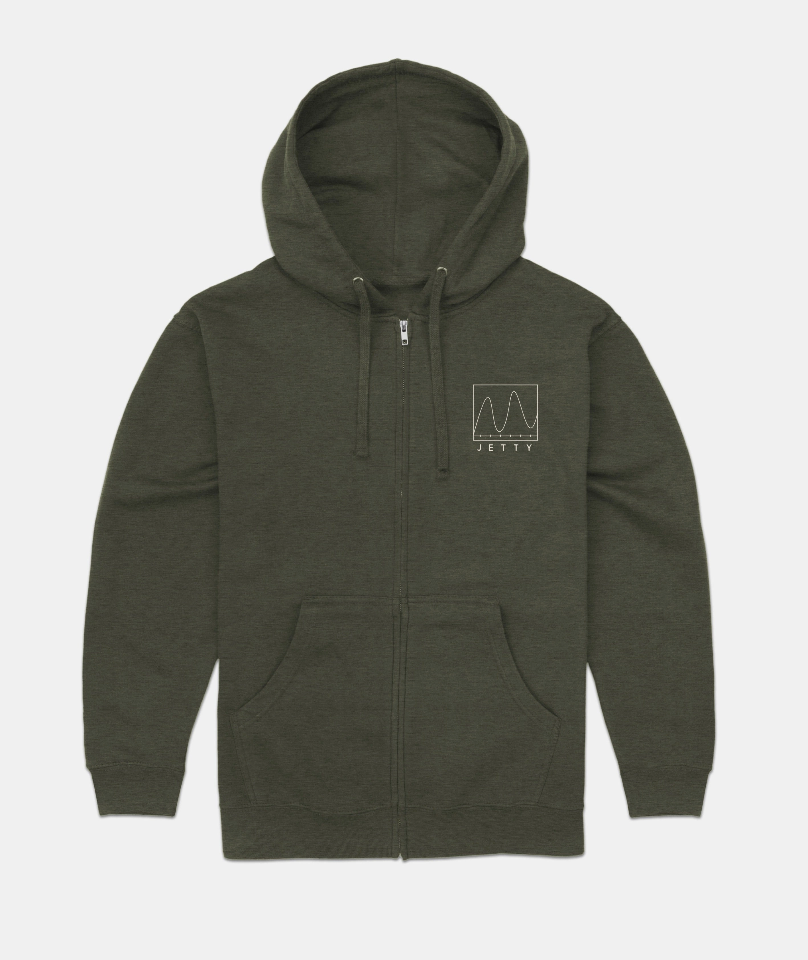Surf Kit Zip - Military Green
