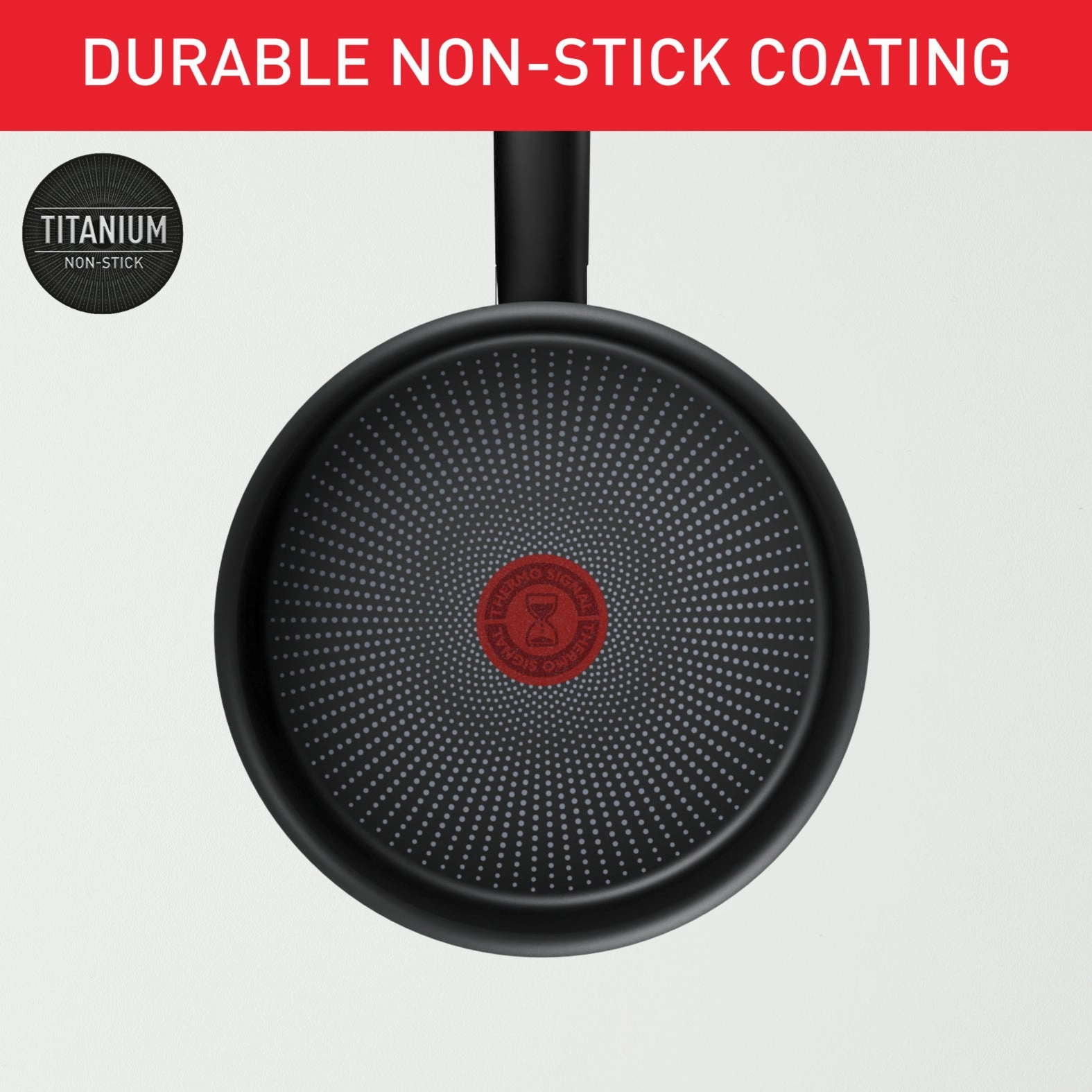 Tefal React Induction Non-Stick Sautepan   Lid 24cm