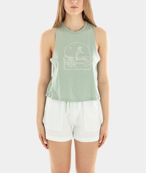 Tidal Romance Tank - Mint