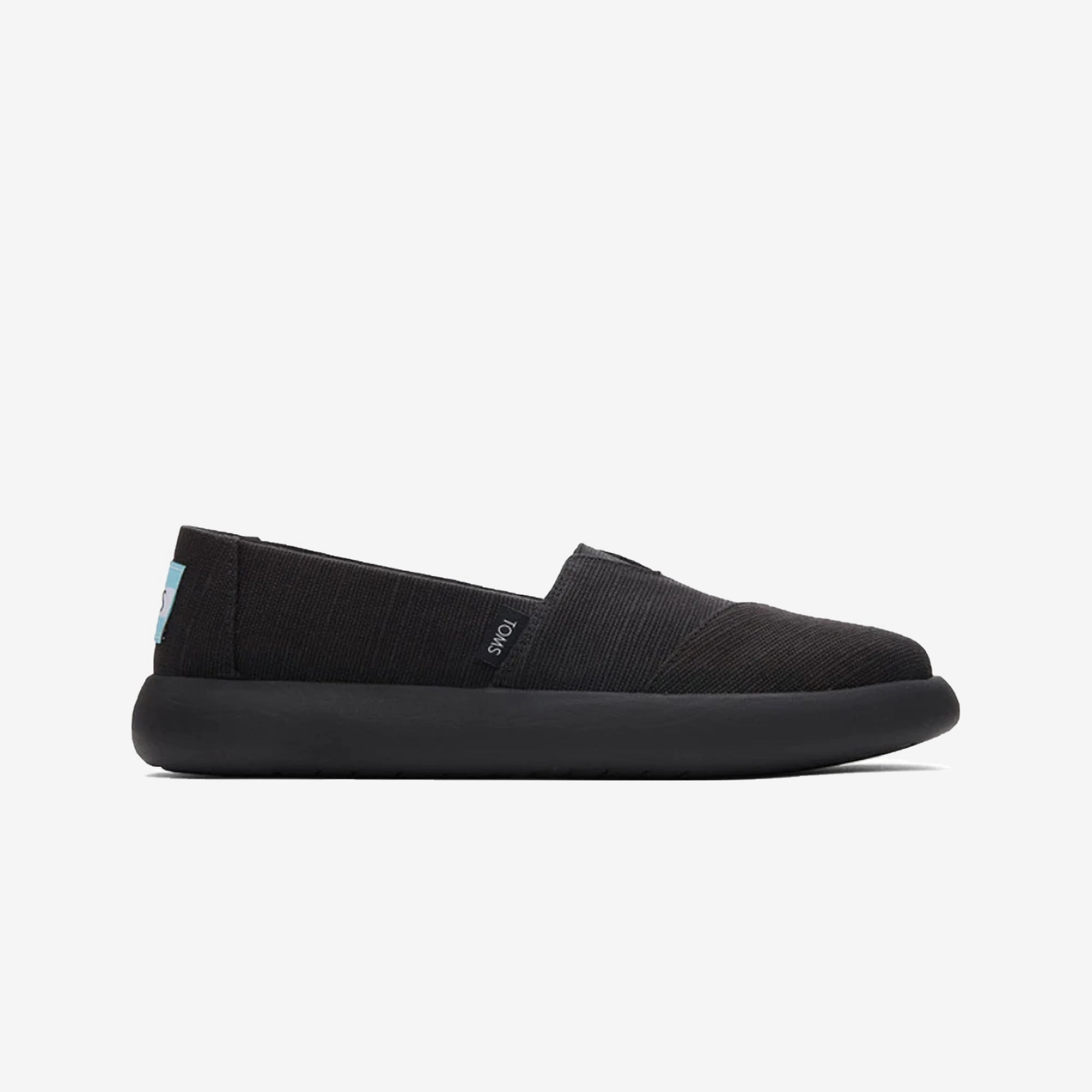 Toms | ALPARGATA MIDFORM ESPADRILLE  { BLACK