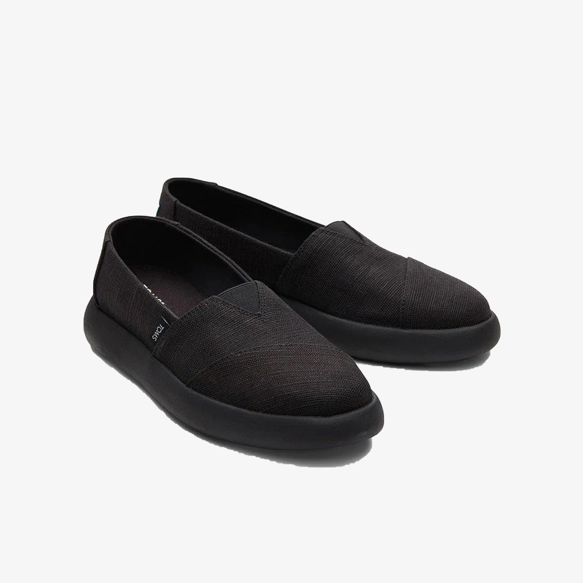 Toms | ALPARGATA MIDFORM ESPADRILLE  { BLACK