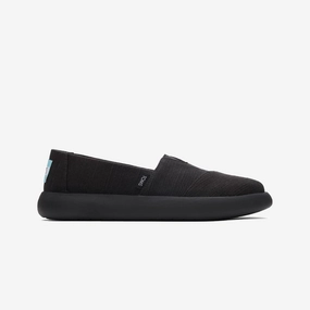 Toms | ALPARGATA MIDFORM ESPADRILLE  { BLACK