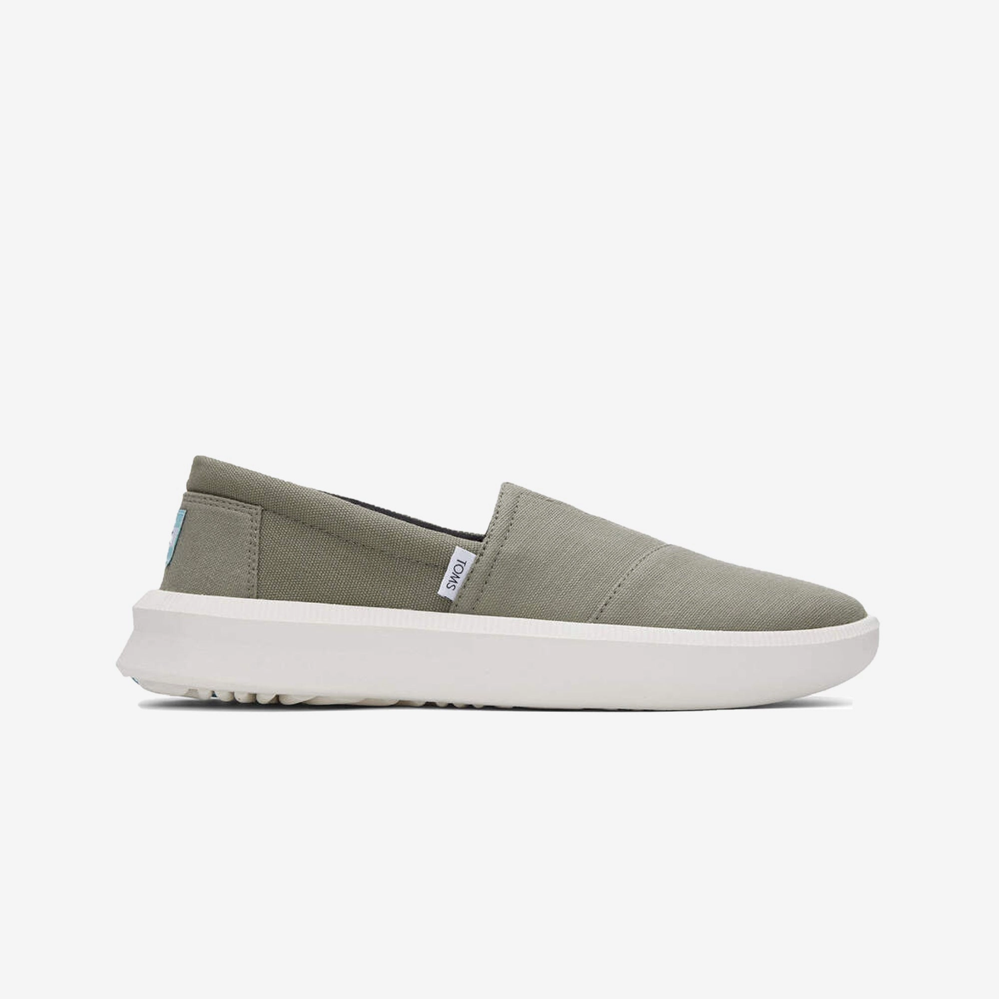 Toms | ROVER TRAINERS RECYCLED COTTON  { VETIVER GREY