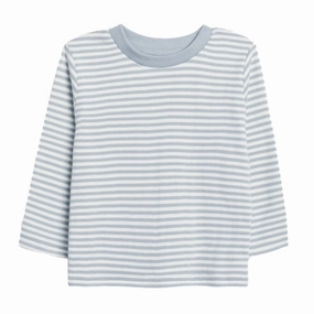 Turk Long Sleeve Crew - Mist Stripe