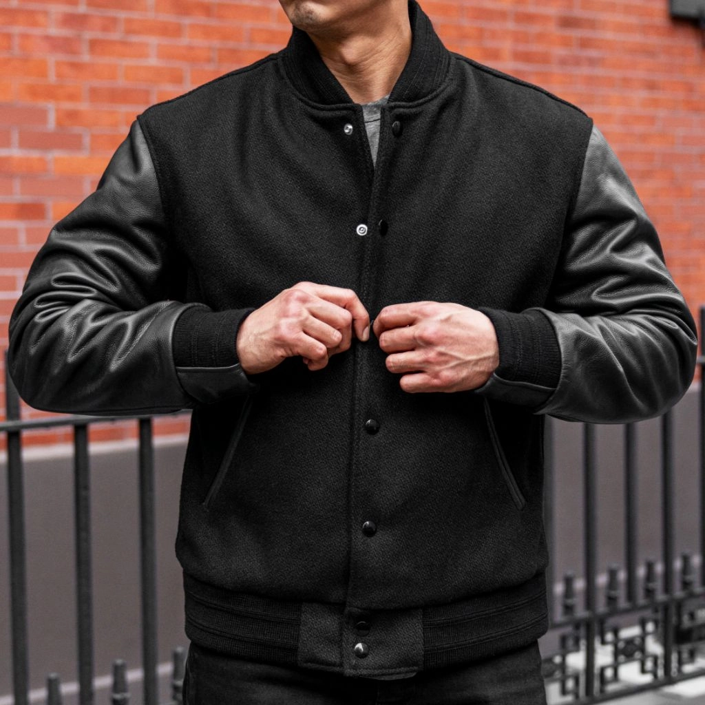 Varsity Jacket | Black