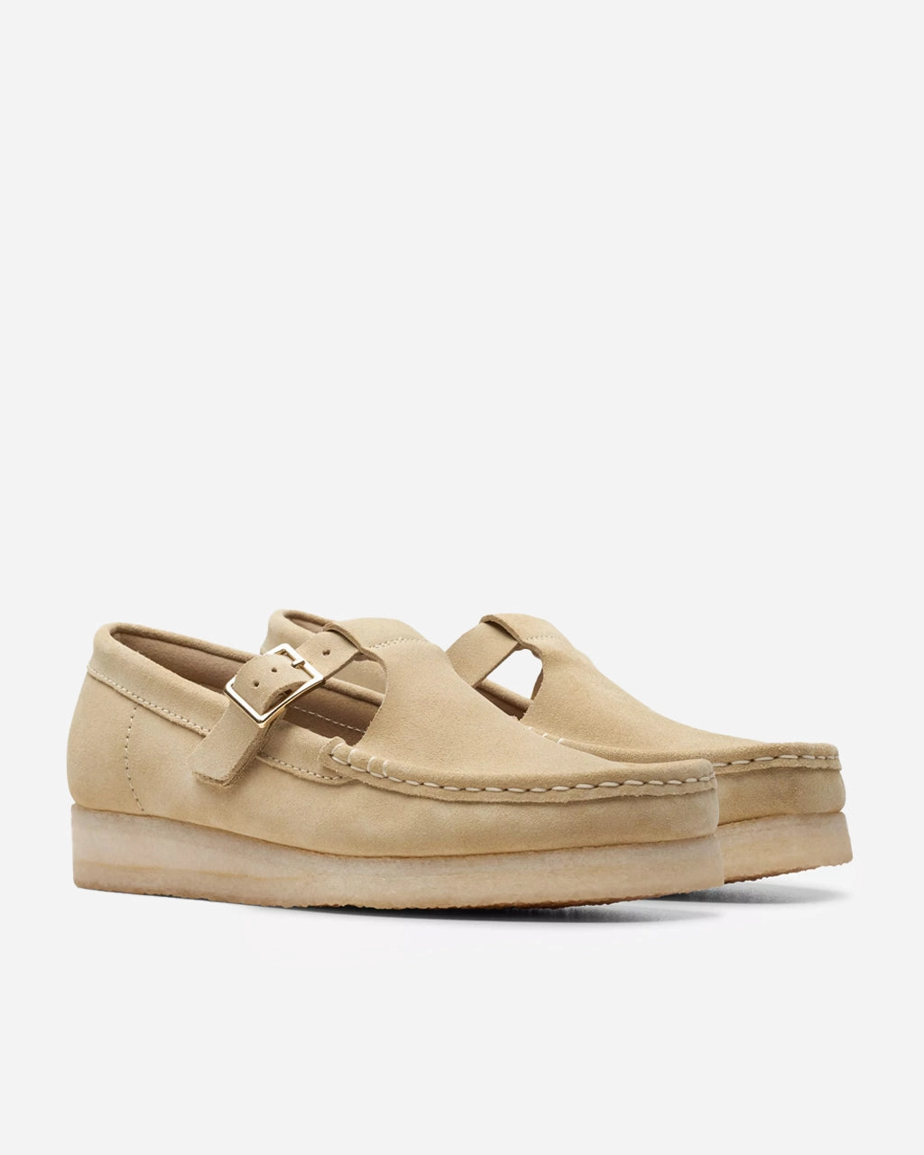 WMNS Wallabee T Bar 'Maple Suede'