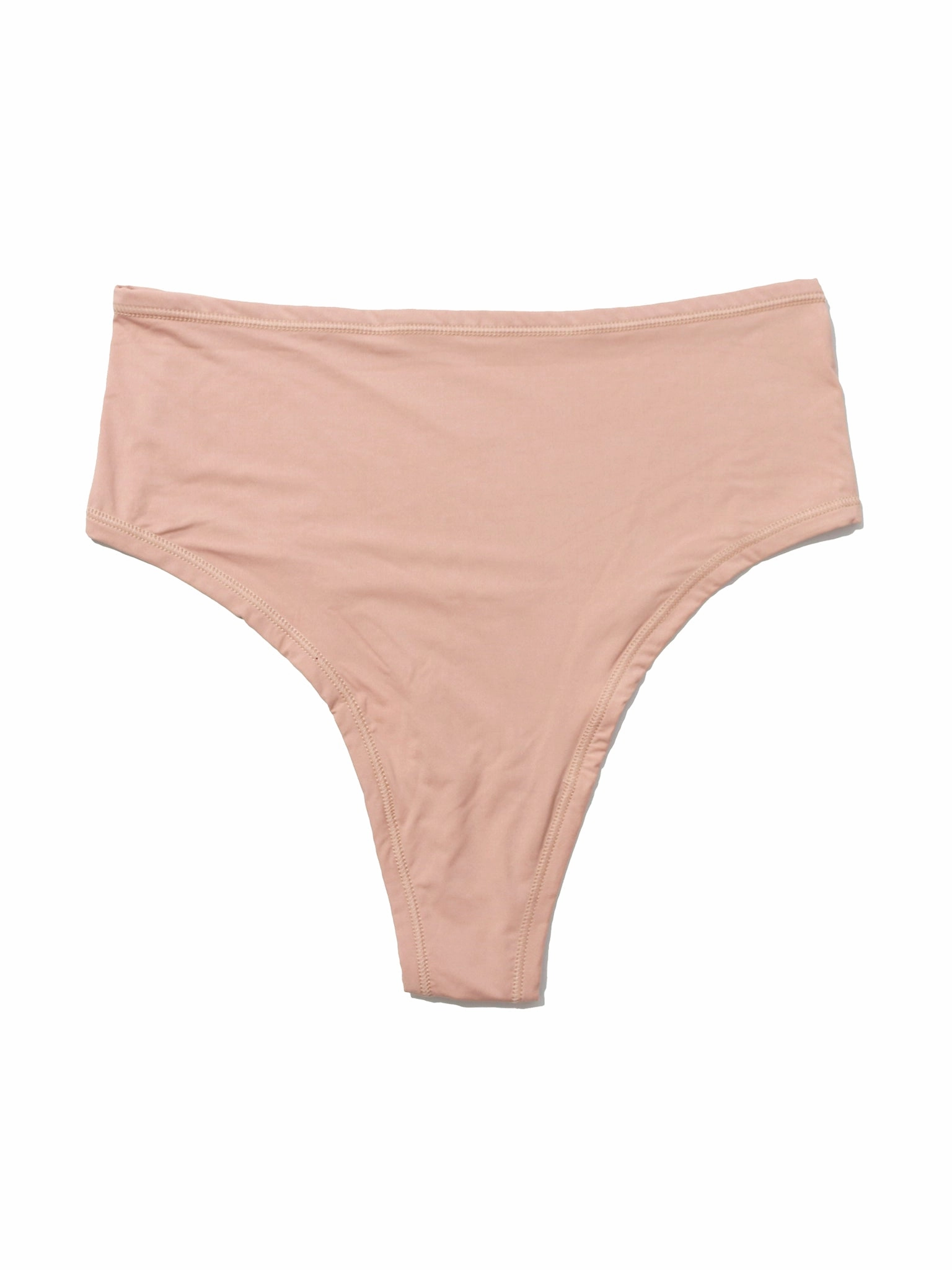 YourFit™ High Rise Thong Almond Milk Neutral
