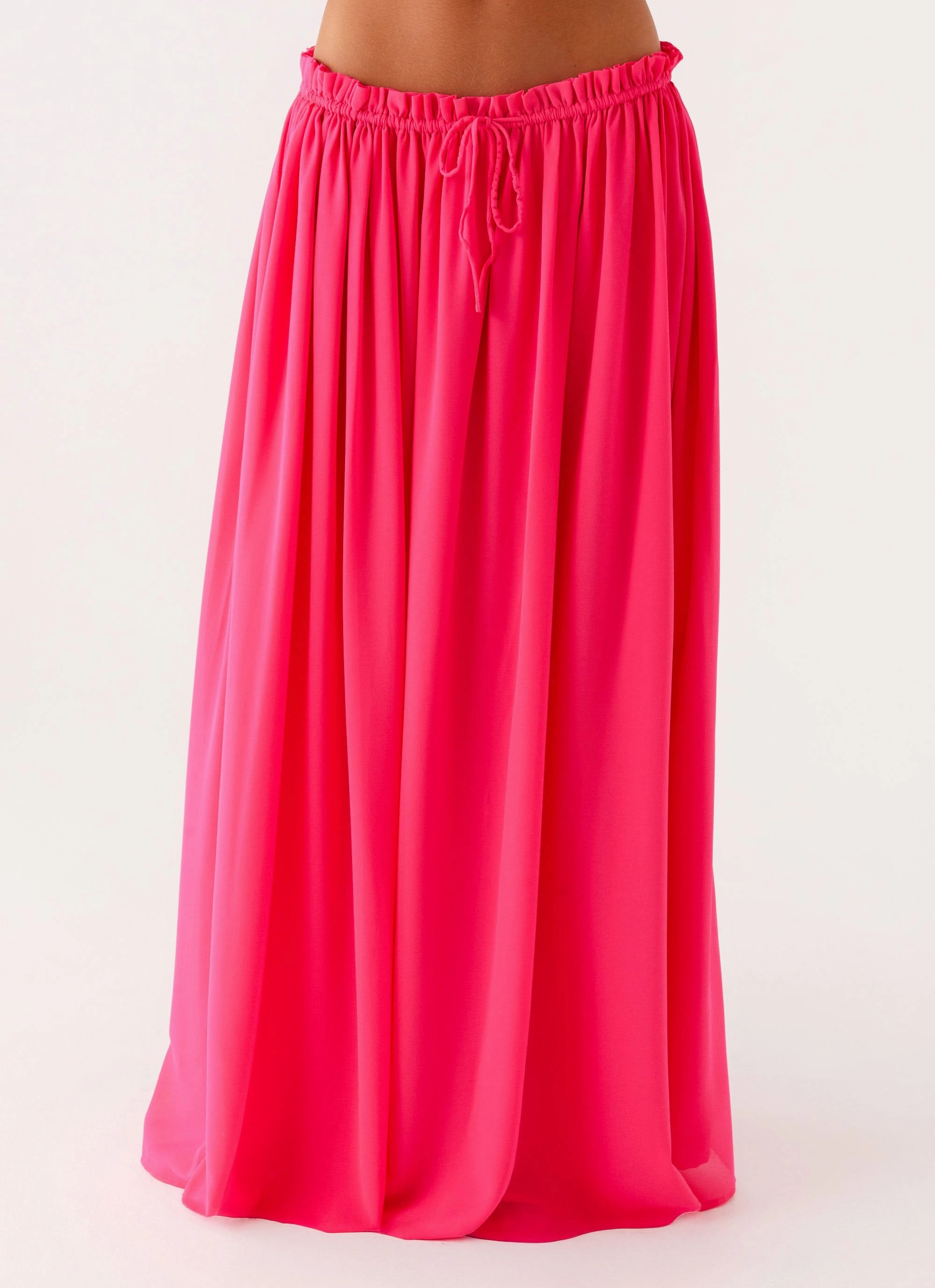 Zaya Maxi Skirt - Fuchsia