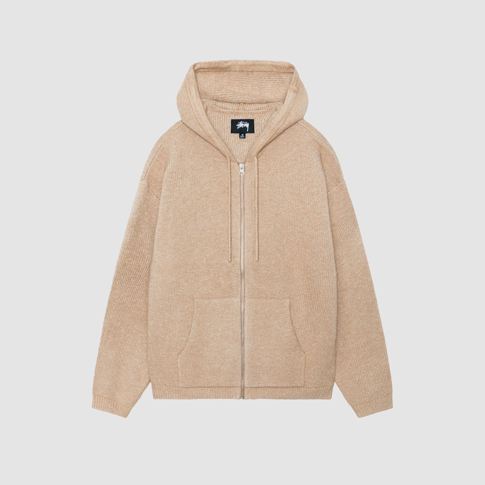 ZIP UP HOODED SWEATER